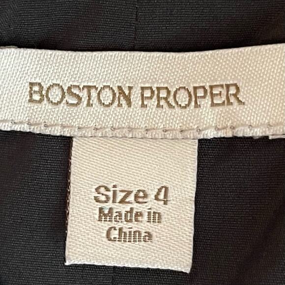 Boston Proper Gray Snake Print Whimsical Party Date BodyCon Dress NWOT Size 4 - Picture 9 of 13